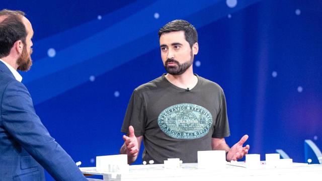 Nahum Méndez, en su participación en el programa de La 2.