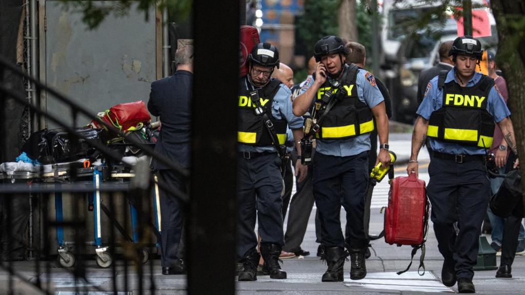 Un policía murió en el tiroteo de Nueva York