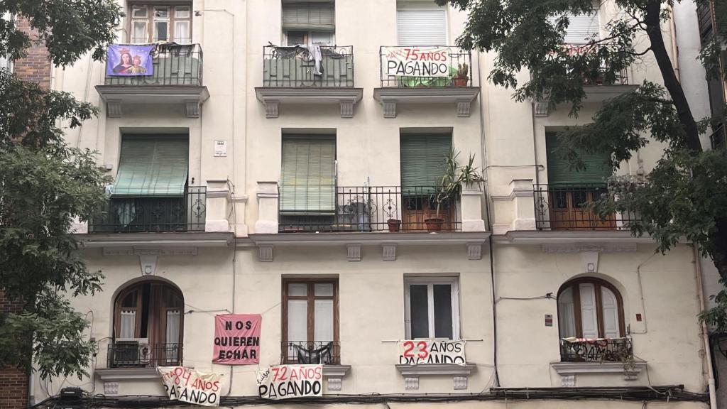 General Lacy, 22, uno de los edificios de Madrid en contra del alquiler turístico.