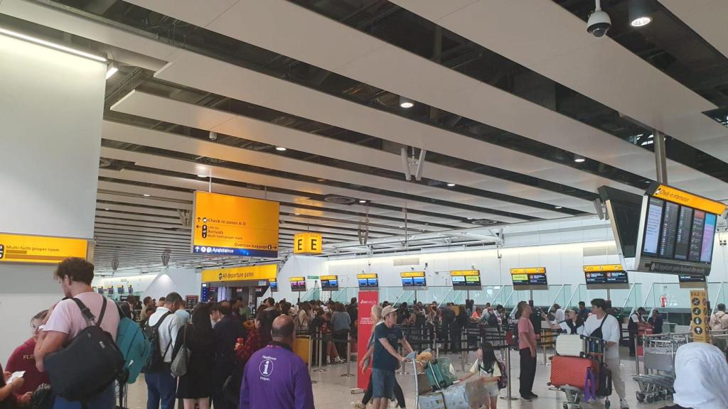Fallo técnico en el aeropuerto de Londres