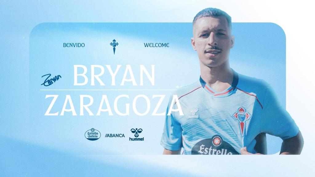 Bryan Zaragoza, nuevo jugador del Celta.