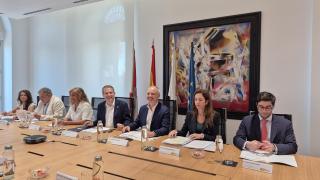 Imagen del pleno de Zona Franca de Vigo.