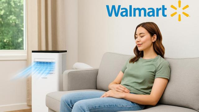 El moderno aire acondicionado portátil que Walmart  que tiene un ahorro de 300 dólares.