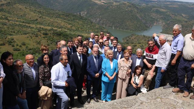 El presidente de la Junta de Castilla y León, Alfonso Fernández Mañueco, presenta el Plan Socioeconómico de La Raya.