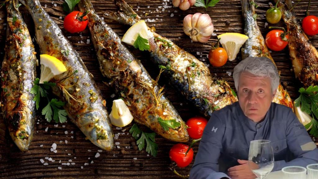 El chef Fernando Canales en un montaje de El Español