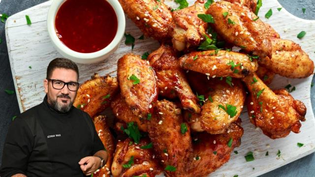 El chef Dani García en un montaje de El Español