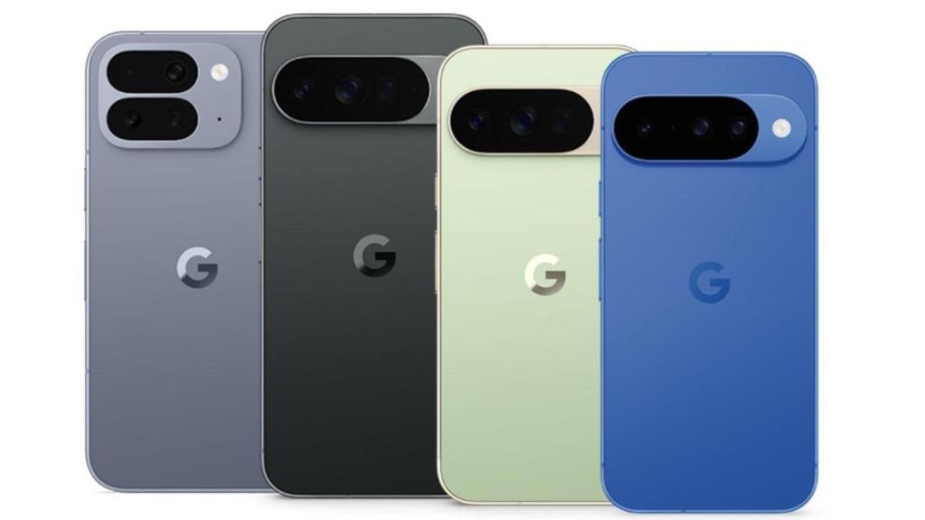 Gama Google Pixel 10 en una imagen filtrada