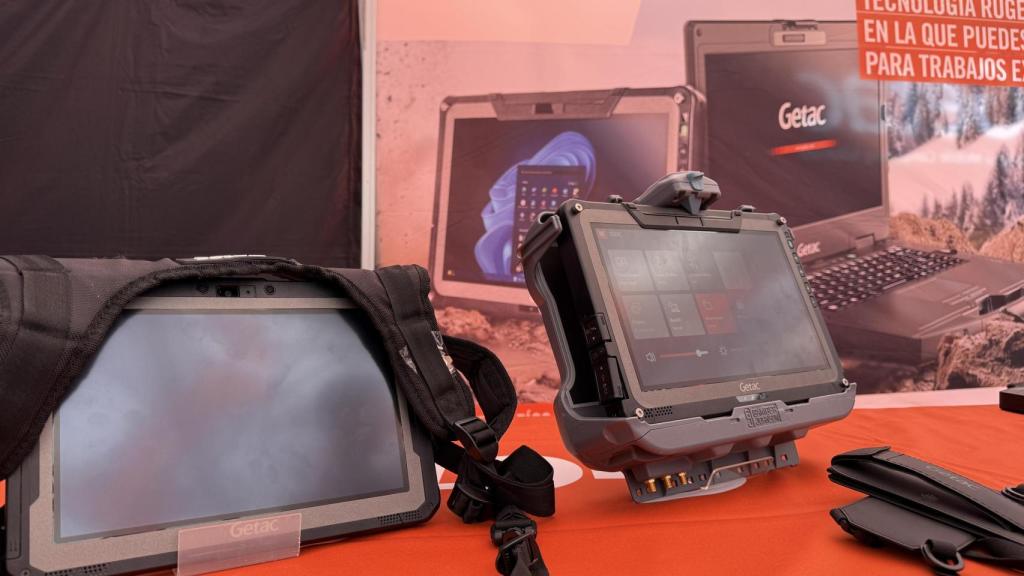 Diferentes dispositivos de Getac.