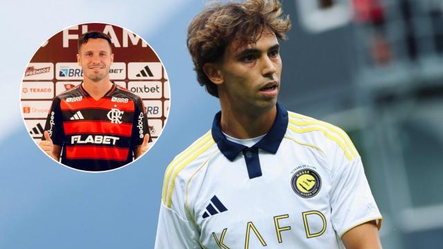 Joao Felix y Saúl Ñíguez, en un fotomontaje