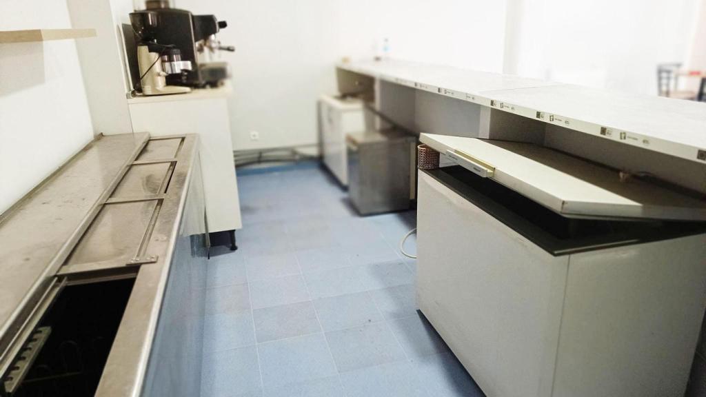 El local totalmente equipado.