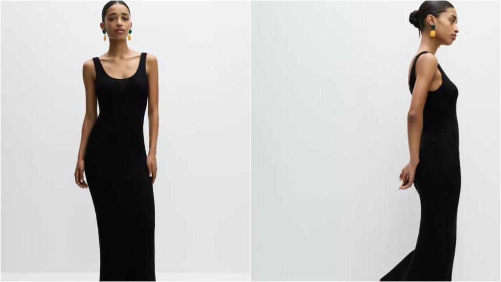 Vestido largo punto. Ref: 5654/300/800