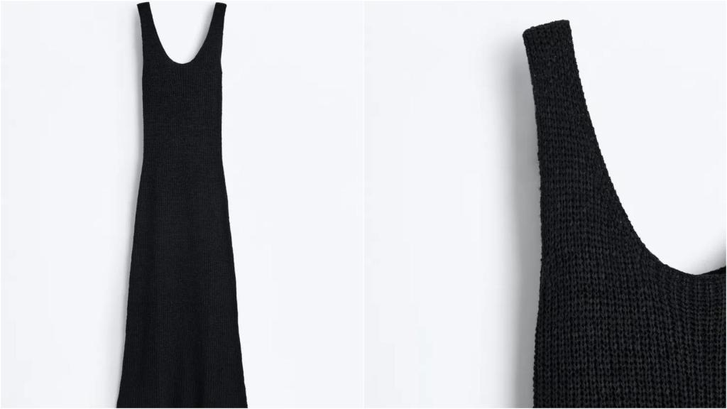 Vestido largo punto. Ref: 5654/300/800