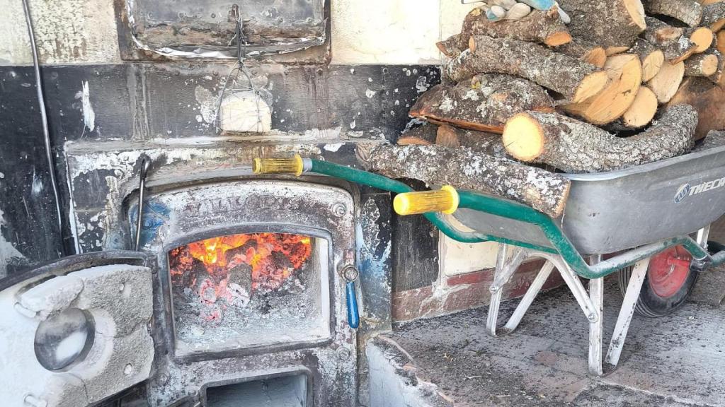 Imagen del horno de leña