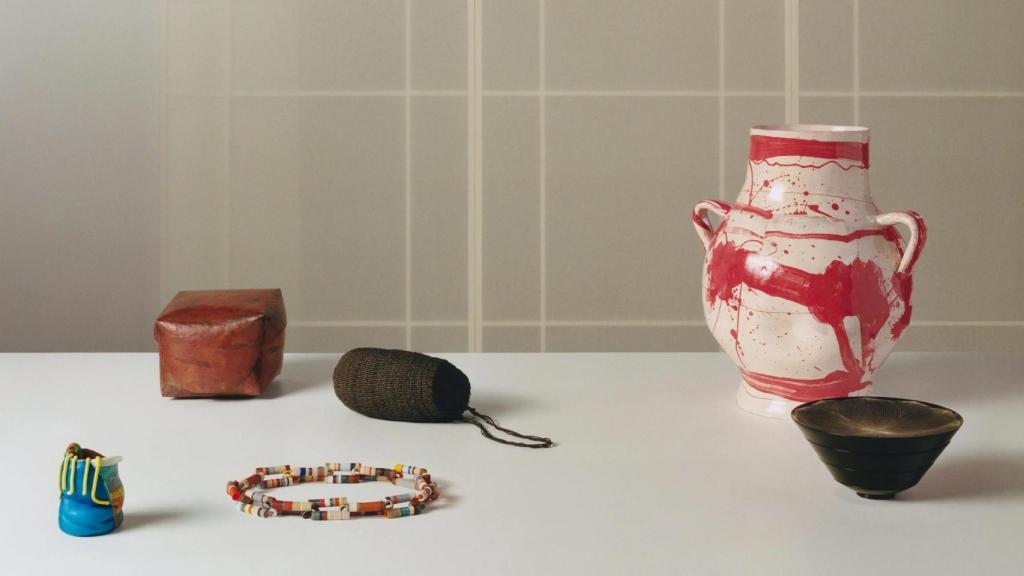 Muestra de artesanías de la Fundación Loewe.