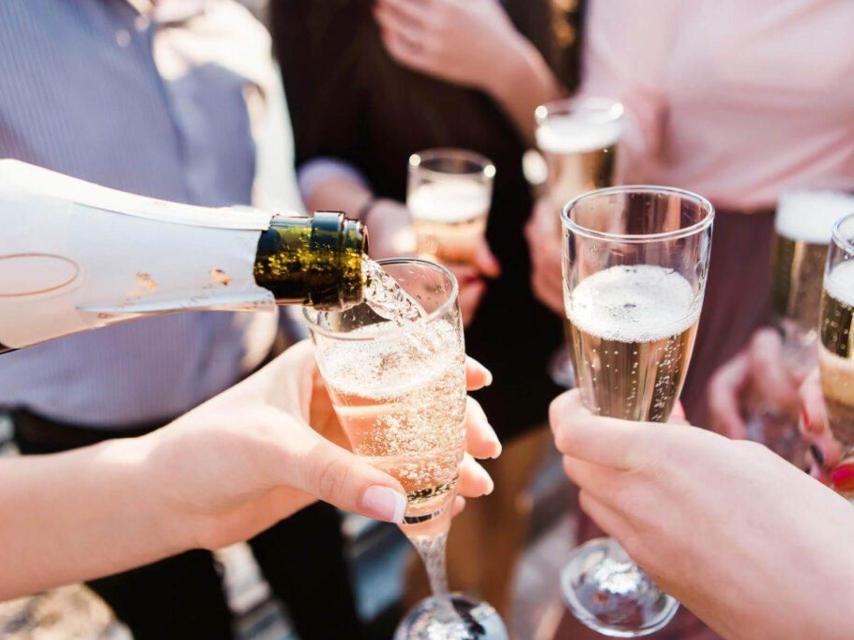 Burbujas al aire libre