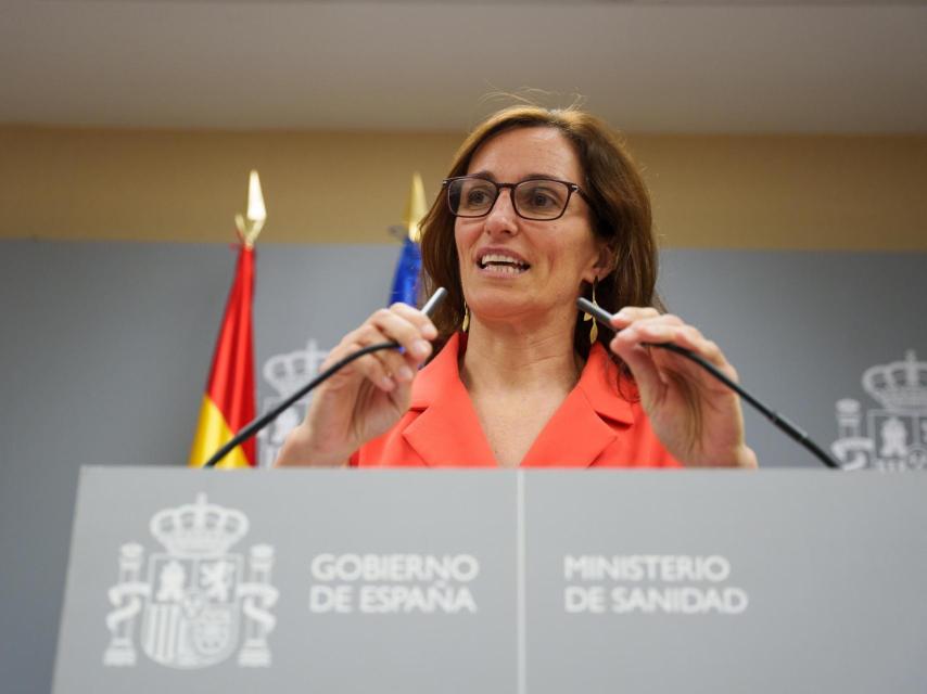Mónica García, ministra de Sanidad.
