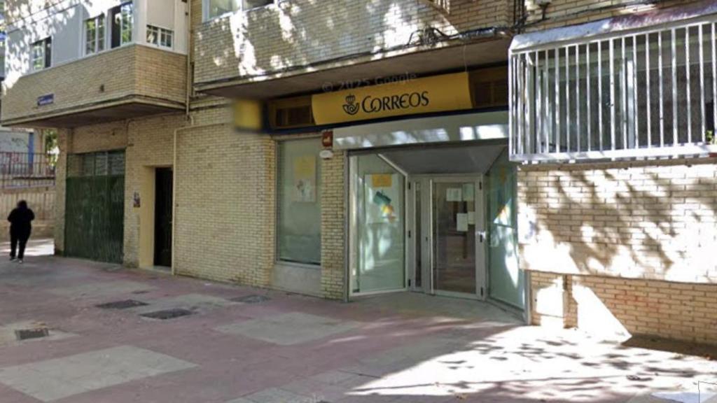 La oficina de Correos que un ladrón atracó dos días seguidos.