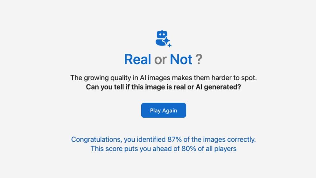 'Real or Not' de Microsoft.