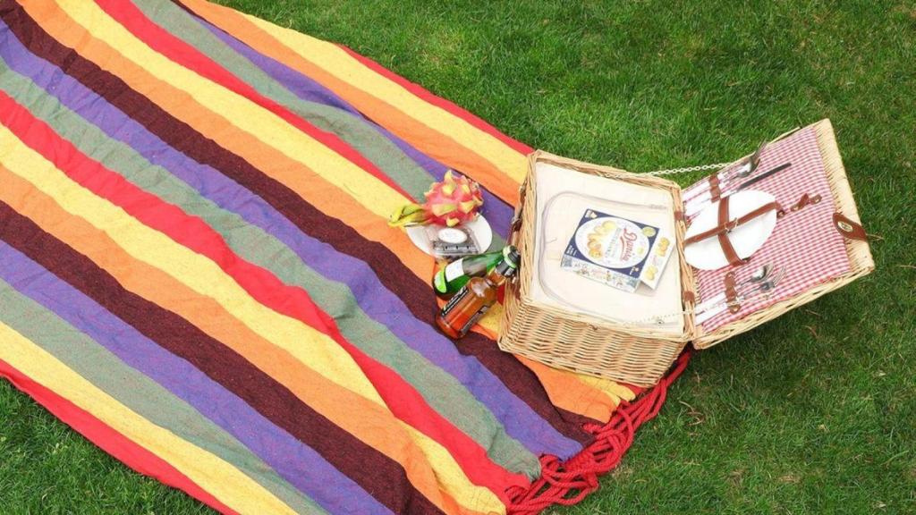 hamaca colgante de jardín de SONGMICS