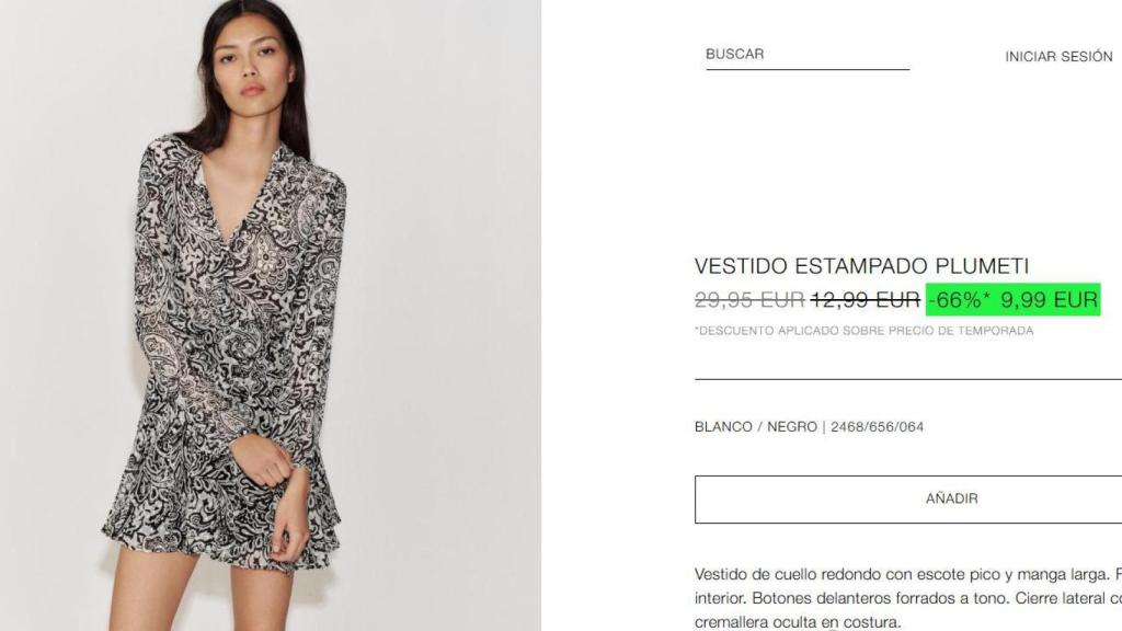 Vestido estampado. Ref. 2468/656/064