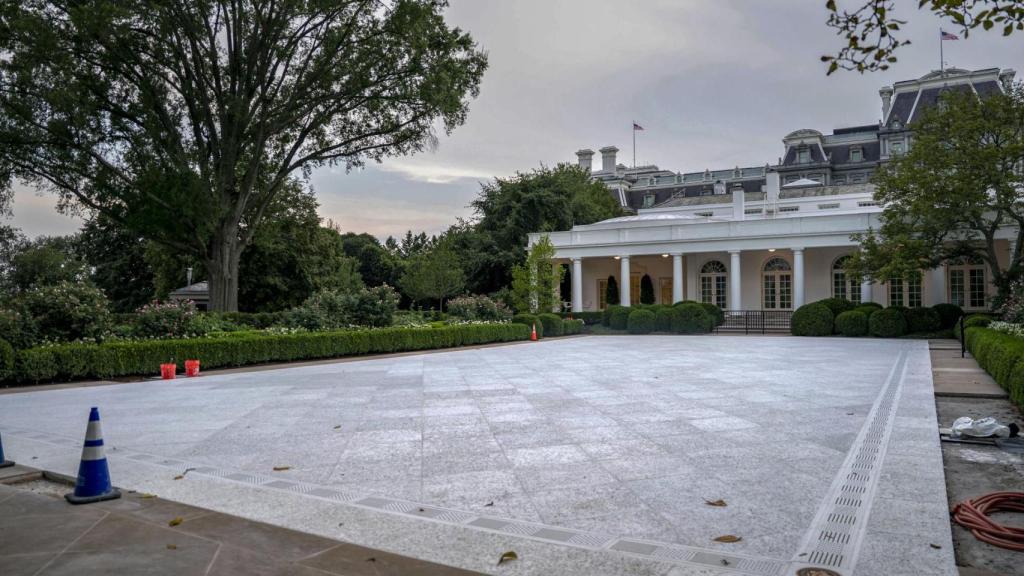 El presidente de los Estados Unidos, Donald Trump, ha reformado el jardín sur de la Casa Blanca.