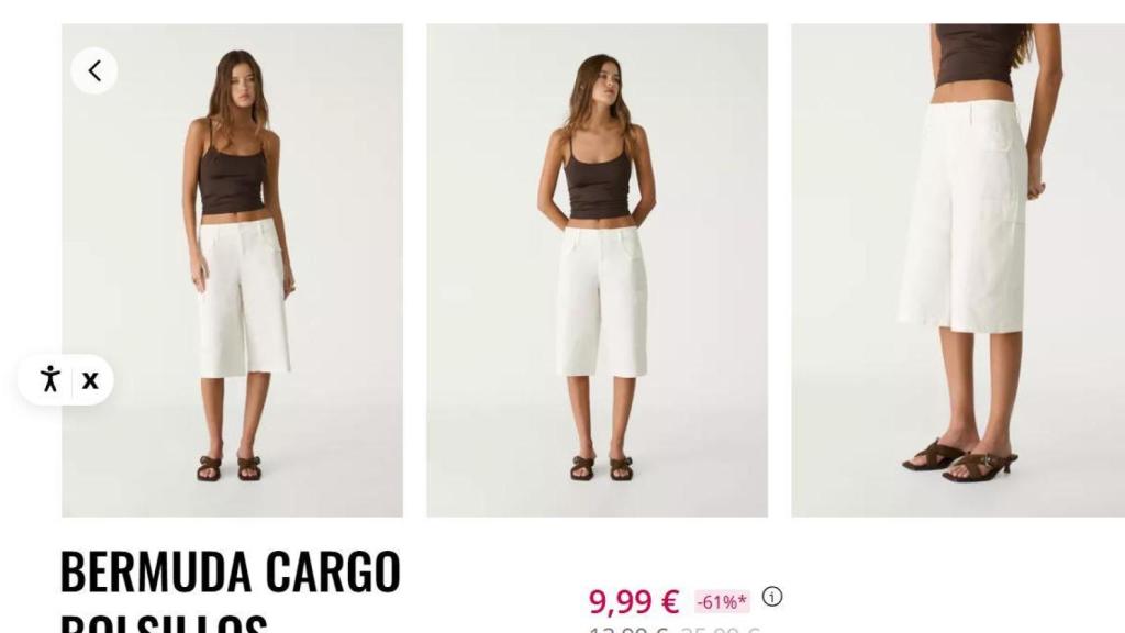Bermudas cargo. REF. 7482/350/004