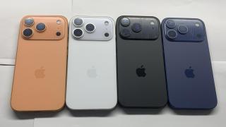 Imágenes de modelos dummy de iPhone 17.