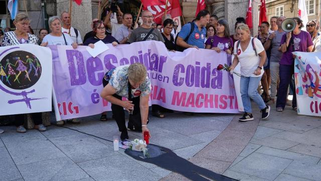 La CIG convoca una huelga en el SAF gallego tras el asesinato de una trabajadora en O Porriño