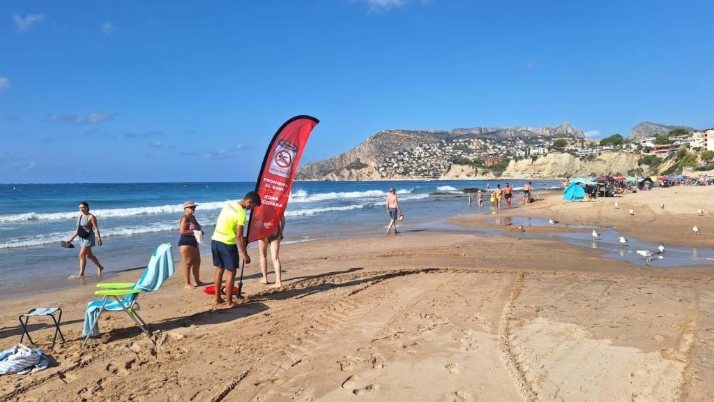 La playa del Arenal-Bol.