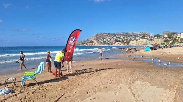 La playa del Arenal-Bol.