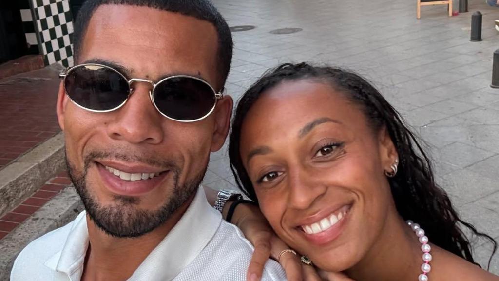 Ana Peleteiro y su marido, Benjamín, en una imagen de sus redes sociales.