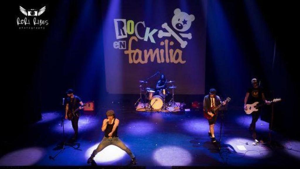 Rock en familia como parte de los espectáculos de la plaza de María Pita