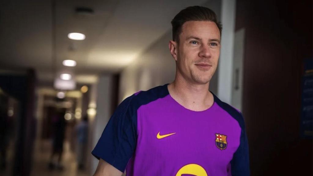 Ter Stegen, en el inicio de la pretemporada del FC Barcelona