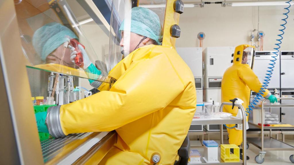 Un laboratorio de alta seguridad sueco.