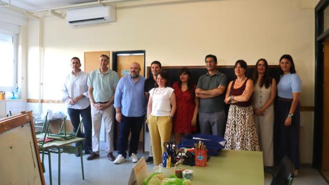 Climatización centros escolares en CLM