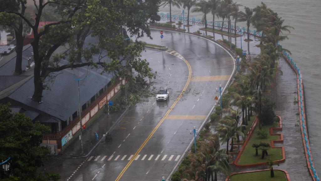Una tormenta tropical a su paso por Vietnam el pasado 22 de julio.