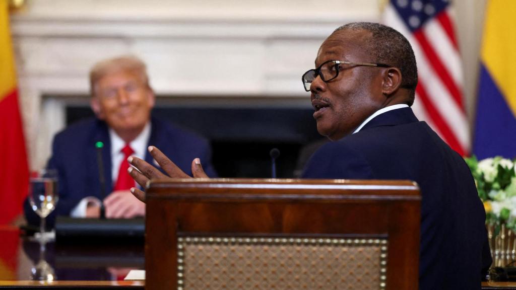 El presidente de Estados Unidos, Donald Trump , se reúne con los líderes de Gabón, Guinea-Bissau, Liberia, Mauritania y Senegal en la Casa Blanca en Washington.