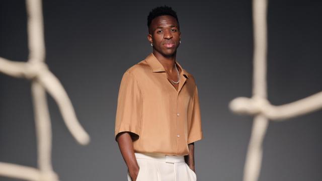 El futbolista Vinicius Jr, durante su entrevista con GQ publicada este jueves.