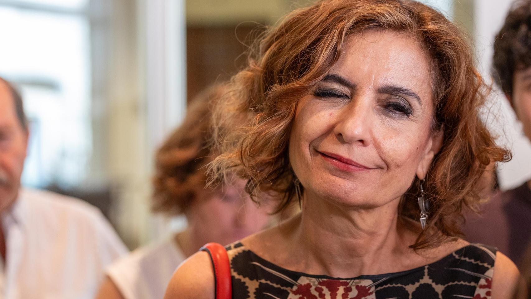 María Jesús Montero, ministra de Hacienda.