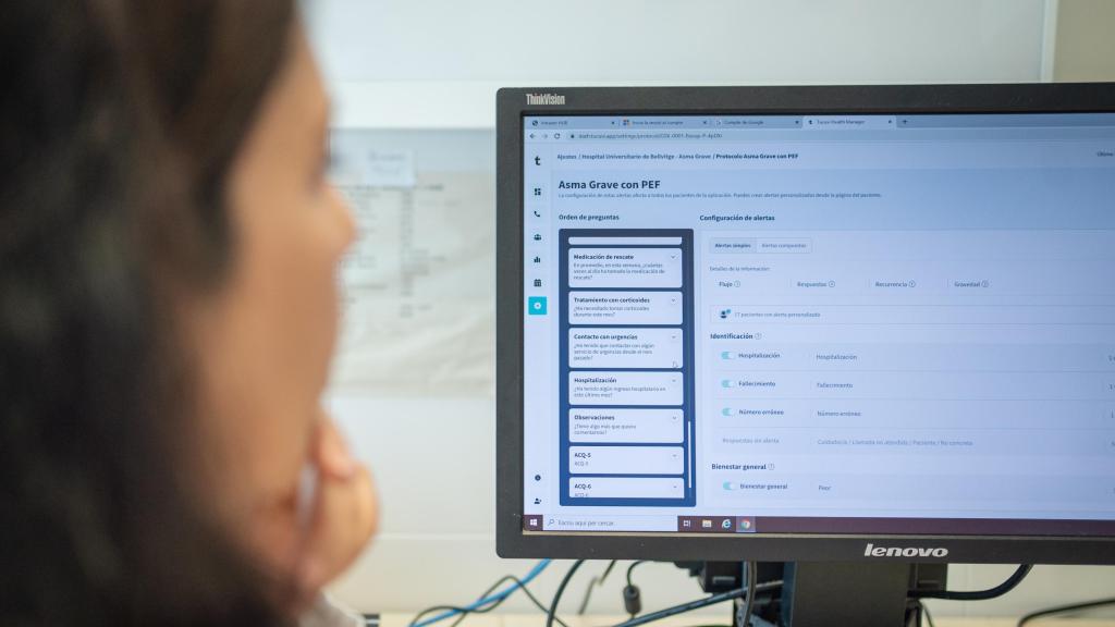 Detalle del software de Tucuvi.