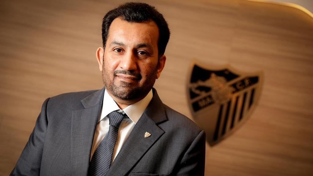 Al Thani, presidente del Málaga.