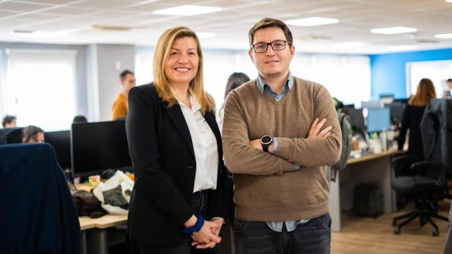 Los fundadores de Paraty Tech, Gina y Franz Matheis.