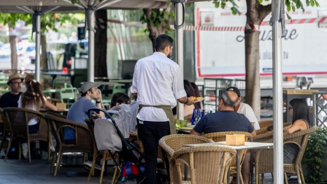 Una terraza en Madrid