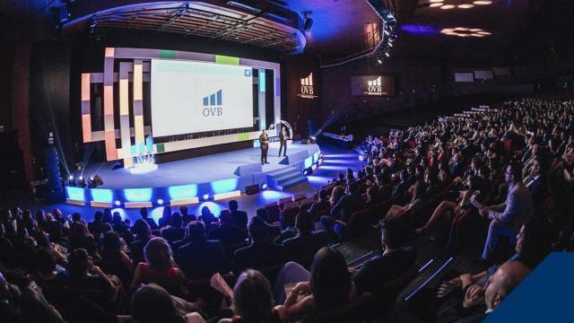 Una convención anual de OVB Allfinanz.