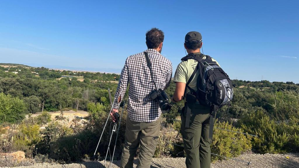 Técnicos de la Dirección General de Biodiversidad y Gestión Forestal junto al Cuerpo de Agentes Forestales autonómico