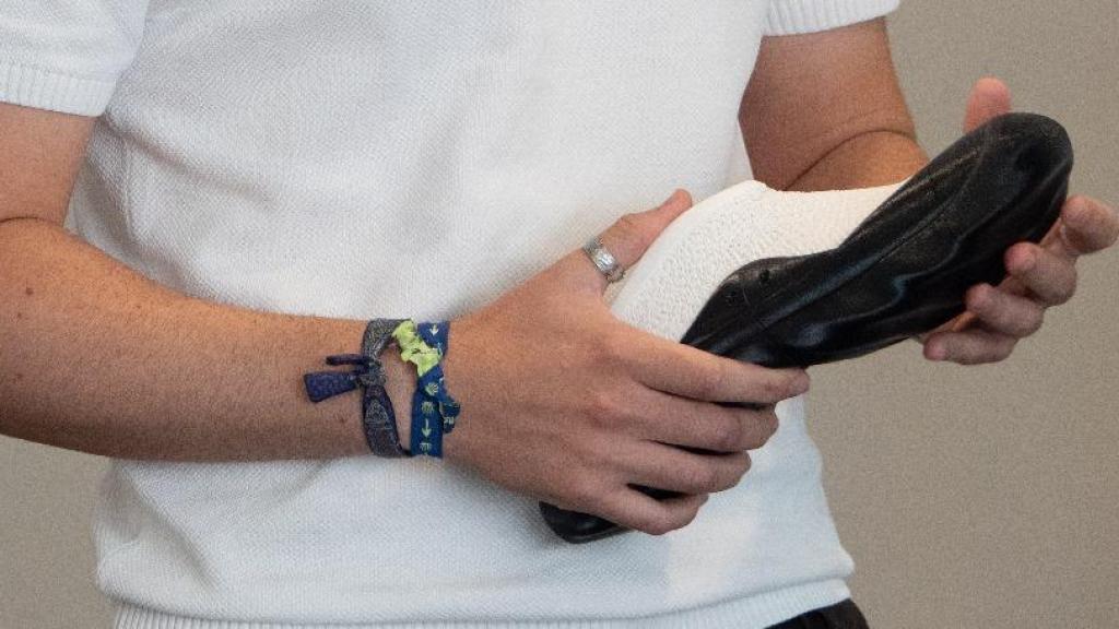 Una zapatilla creada con impresora 3D de Callnak.