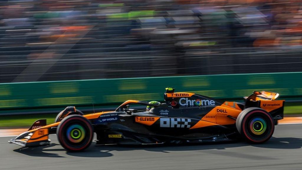 La marca 'Chrome', en el chasis del McLaren F1