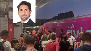 Un diputado por Zamora atrapado a medianoche en Chamartín estalla contra Puente: Eso sí, a tuitear en vez de trabajar