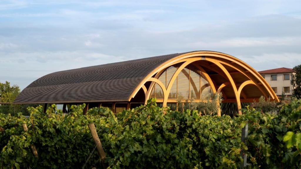 La bodega Familia Martínez Zabala en La Rioja.