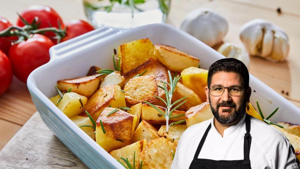 Dani García en un montaje de El Español